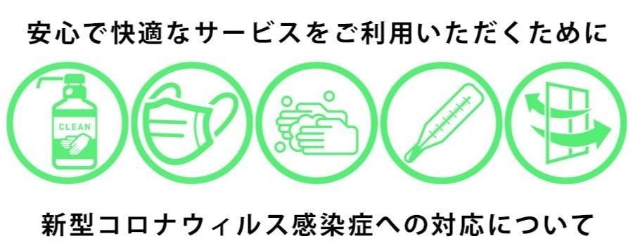 新型コロナウィルスへの対応について