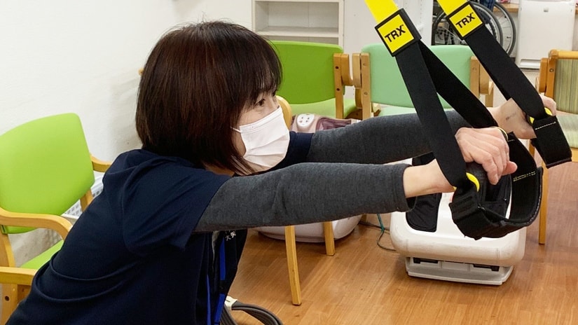 サスペンションを使った訓練